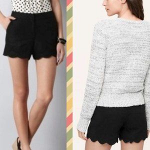 Loft Scallop Jacquard Riviera Shorts 2
